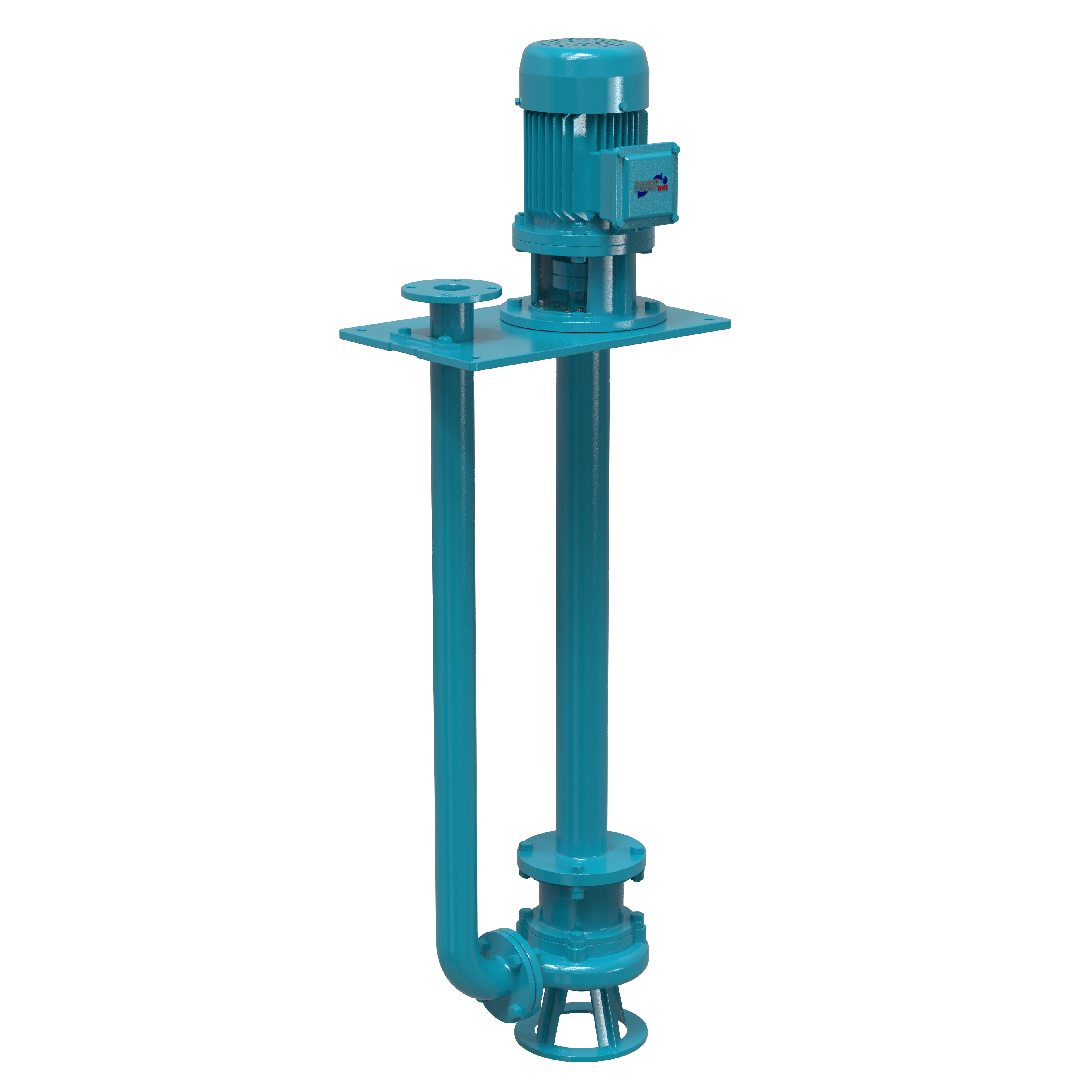 DN25-DN200 Vertical Cast Iron Double-pipe Submersible Sewage Pump